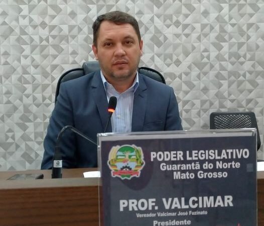 Presidente da Câmara de Guarantã do Norte Valcimar Fuzinato faz balanço de 2021 e aponta perspectivas para 2022