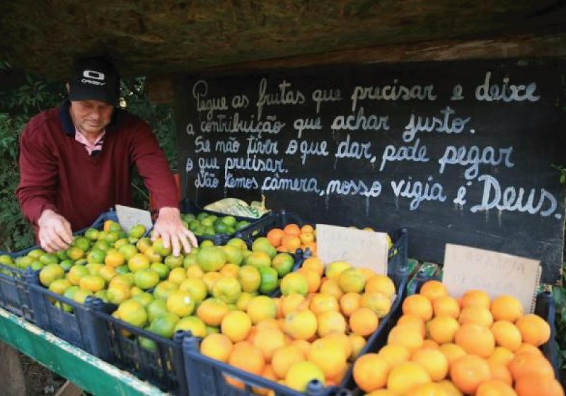 ‘Pague quanto puder’: banca solidária de alimentos inspira honestidade