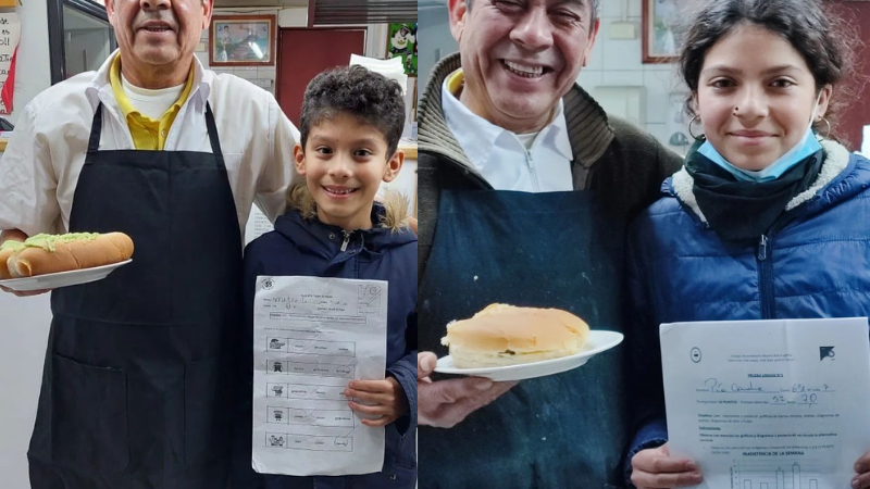 Chef ‘troca’ sanduiche por boas notas para motivar crianças a estudar