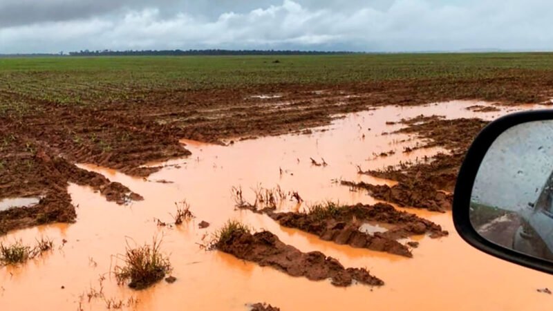 Chove mais que o dobro em Sorriso e meteorologista cita tendência de pouco sol nos próximos dias