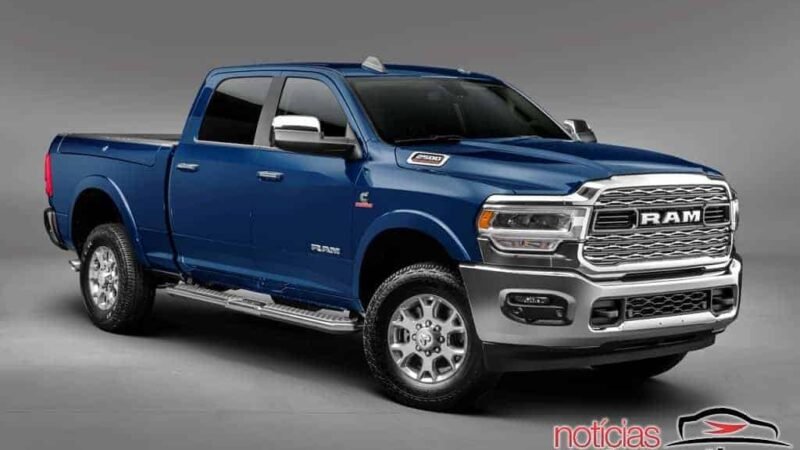 RAM 2500 2021 tem alteração em revisão e parte de R$ 397.990