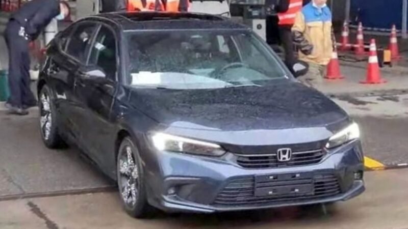 Novo Honda Civic 2022 aparece fora do Ministério na China