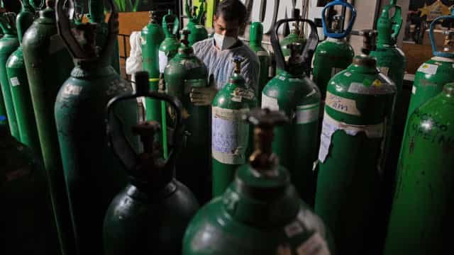 Saúde aponta que sete estados têm maior dificuldade em manter estoques de oxigênio