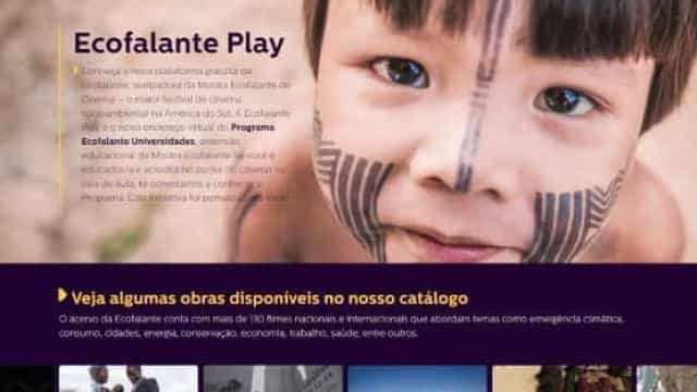Plataforma para professores tem 130 filmes com temas socioambientais