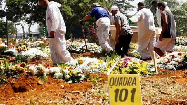 SP tem 1.209 mortes por Covid-19 em 24 h e bate novo recorde