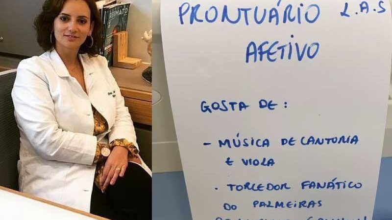 Médica cria ‘Prontuário afetivo’ e identifica pacientes pelas paixões deles