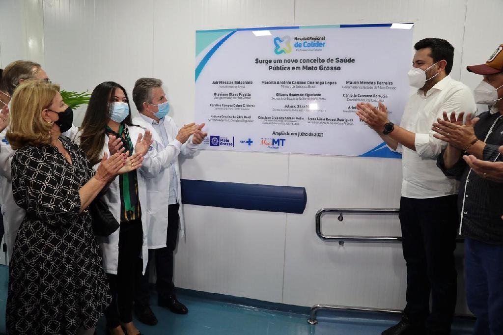 “Este é um Governo diferenciado, que faz as coisas acontecerem”, afirma prefeito de Colíder em inauguração de nova ala do Hospital Regional