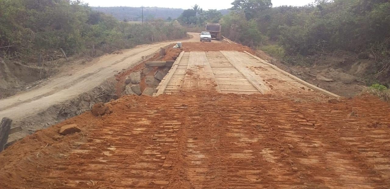 Ponte é construído sobre o Horizonte II em Guarantã do Norte