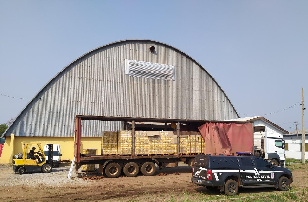 Ação conjunta apreende carga de cerveja avaliada em R$ 230 mil