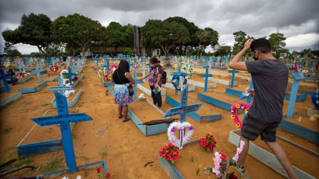 Brasil registra 484 mortes por Covid em 24 h e 12.582 casos