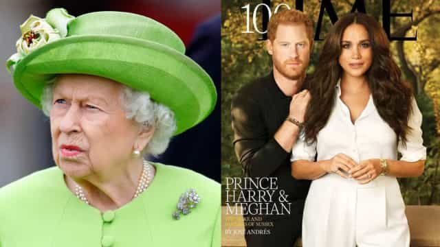 Capa de Harry e Meghan foi uma "facada" na reputação da rainha Isabel II