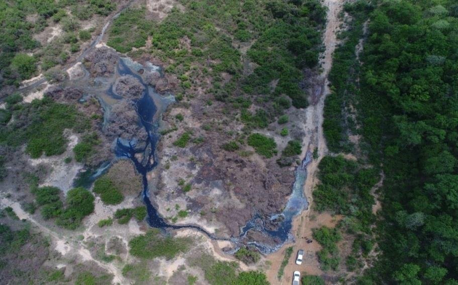Sema multa curtume por contaminação do solo e despejo de efluentes em córrego de Várzea Grande