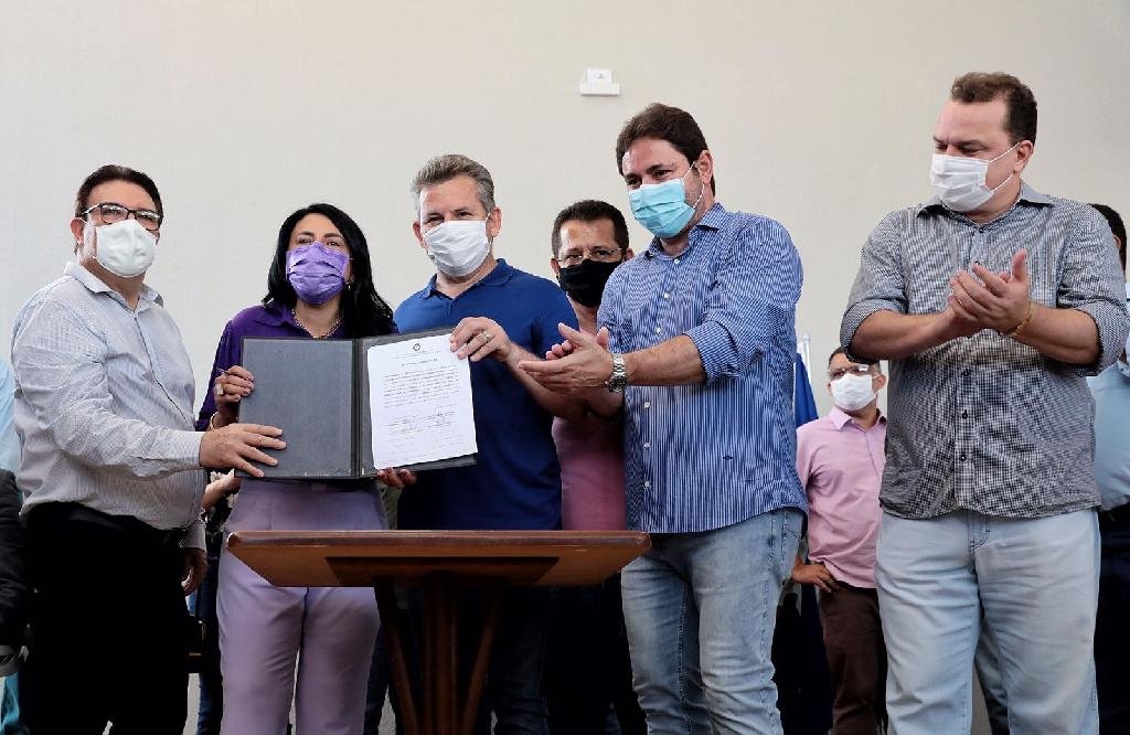 Governo investe R$ 58,6 milhões em obras: O sentimento do cacerense hoje é de gratidão, afirma prefeita