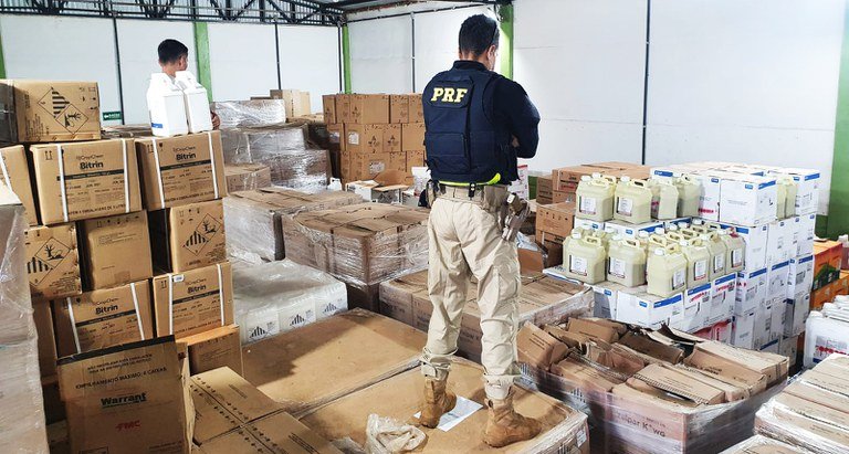 PRF divulga balanço de operação com ministério e aponta aumento em apreensões de agrotóxicos em MT
