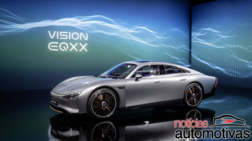 Mercedes EQXX Concept propõe elétrico com 1.000 km de alcance