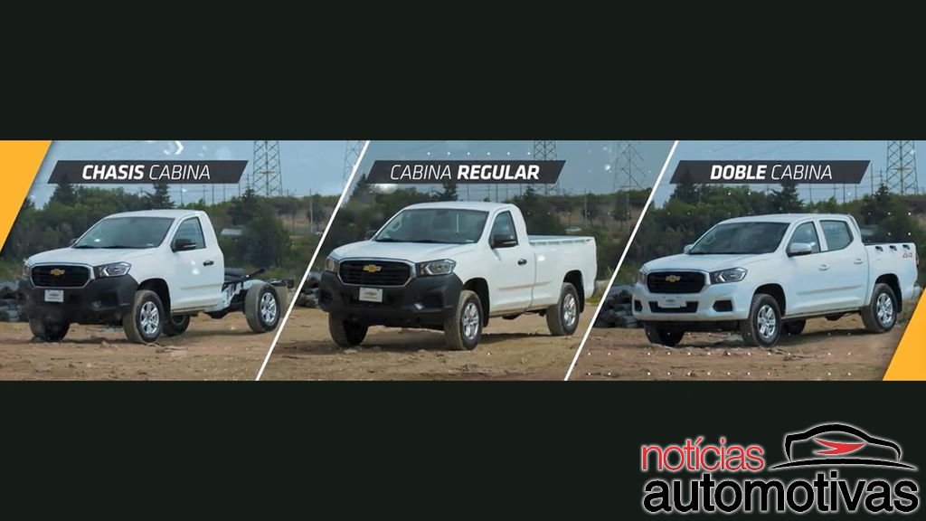Chinesa, Chevrolet S10 Max 2023 aparece em versões de trabalho