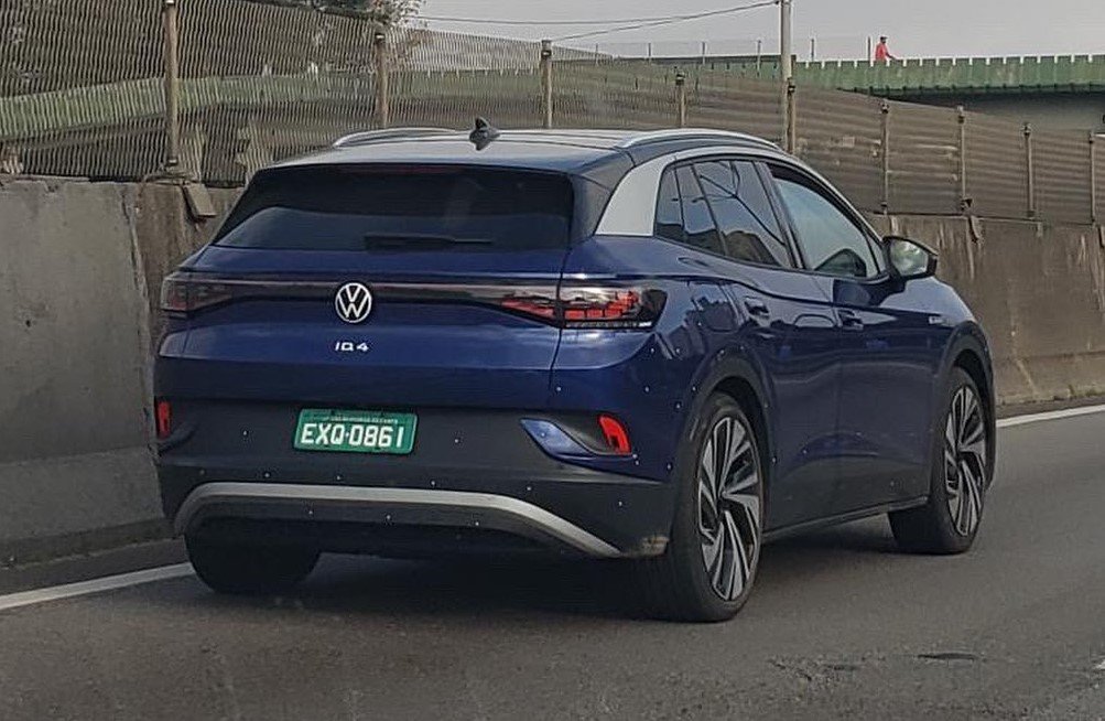 Volkswagen ID.4 é flagrado em testes no Brasil