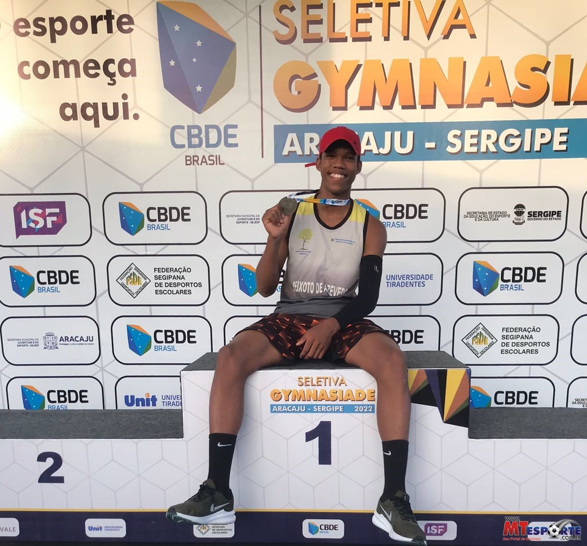 Peixotense Gilvan Costa embarga para França para disputa do Mundial Gymnasíade