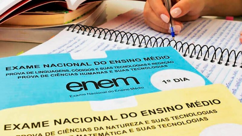 Inscrições para o Enem 2022 começam nesta terça-feira