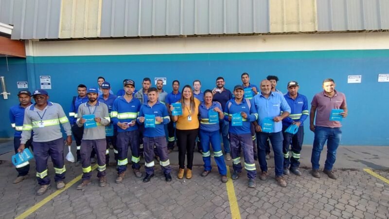 Educação e segurança no trânsito é tema de ações no Mês do Maio Amarelo aos colaboradores das concessionárias da Aegea MT/PA