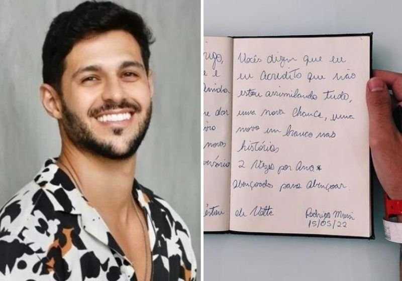 Rodrigo Mussi publica carta pela 1ª vez após acidente: “Sou um milagre”
