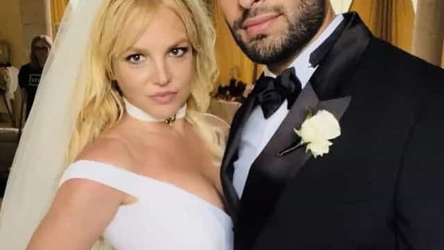 Britney Spears revela novas imagens do casamento com Sam Asghari