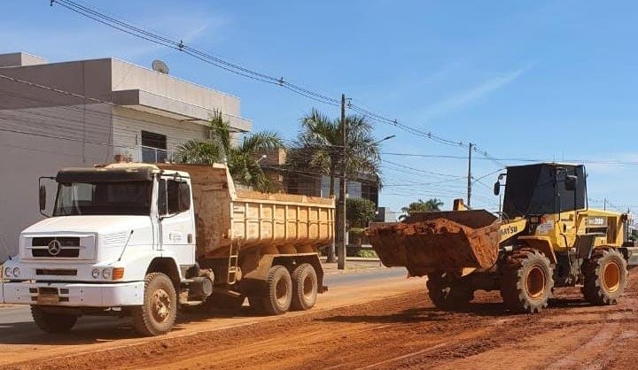 Avenida em Lucas do Rio Verde é revitalizada e terá nova ciclovia