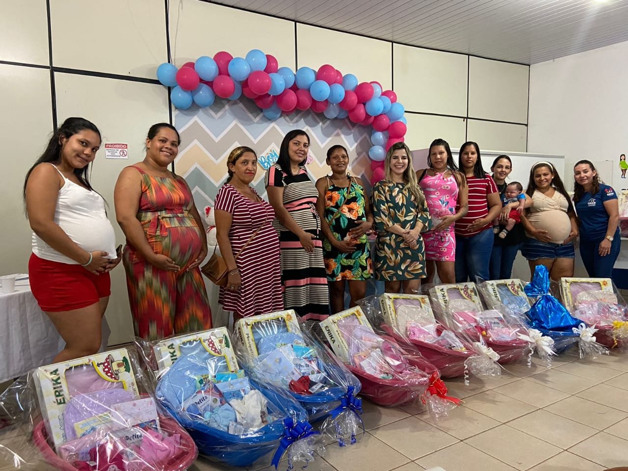 ASSISTÊNCIA SOCIAL DE COLÍDER REALIZA ENTREGA DE KIT ENXOVAL PARA GESTANTES DO GRUPO “MÃE DE LUZ”