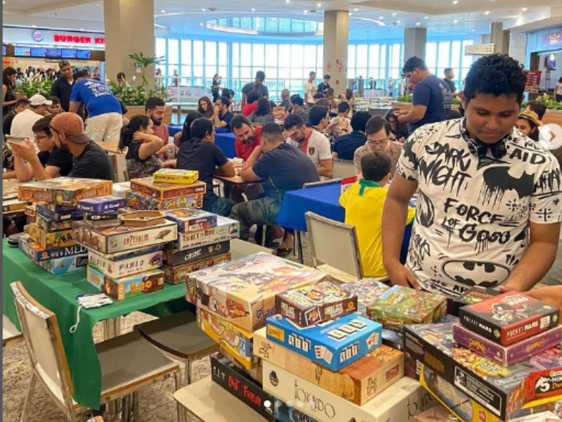 72º Encontro da Chapéu de Mago reúne amantes dos jogos de tabuleiro