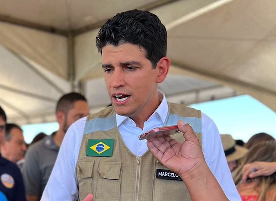 Ministro inspeciona com Mauro obras do anel viário ligando Mato Grosso e Goiás que ficam prontas em dezembro