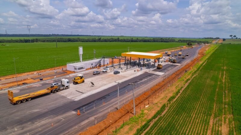 Via Brasil BR-163 inicia teste de praças de pedágio no Mato Grosso