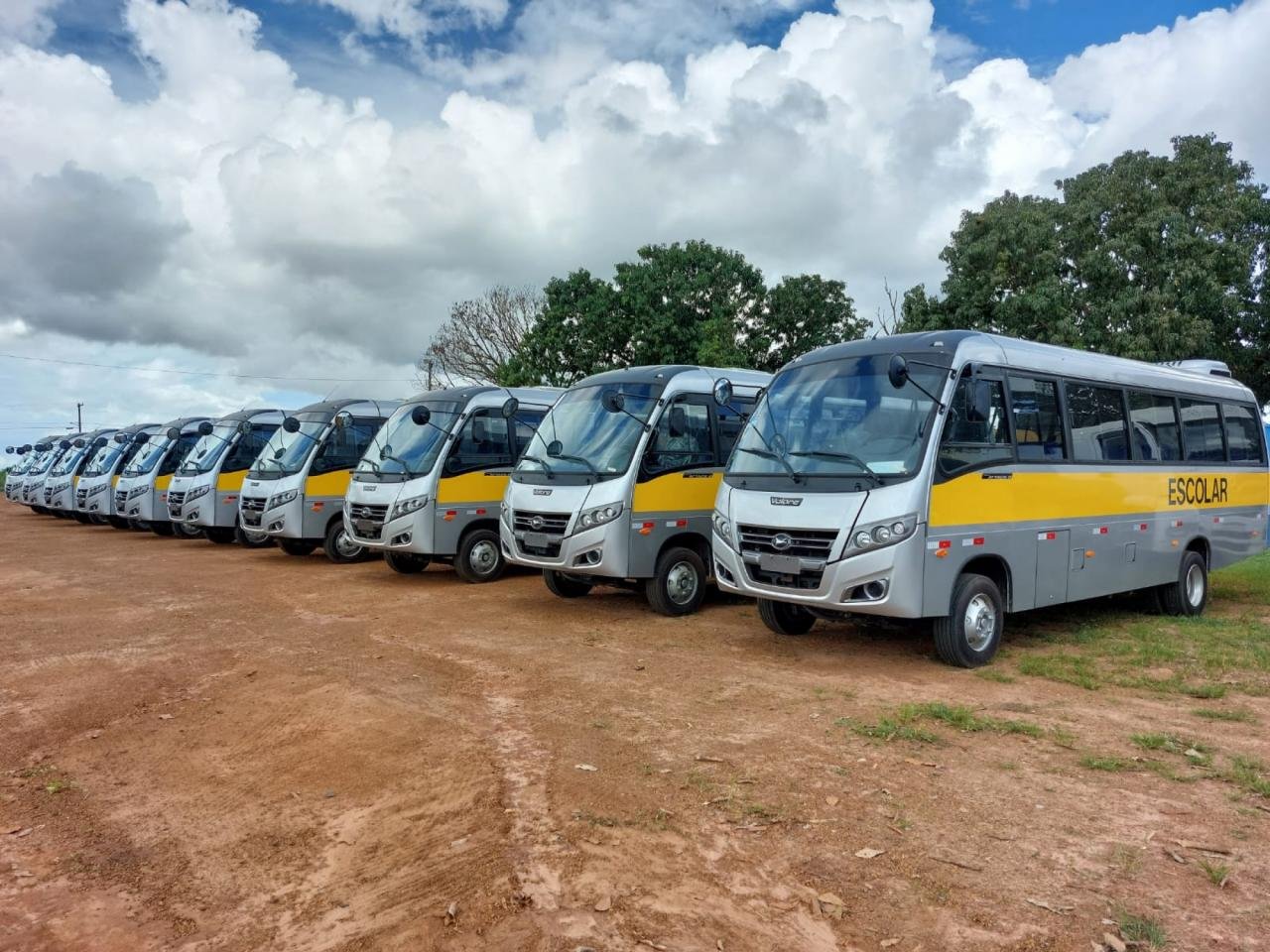Prefeitura fará entrega de 15 novos ônibus para educação em Sorriso