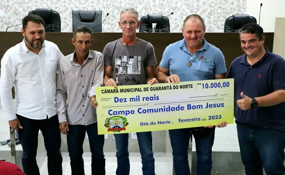 Esporte de Comunidades rurais e clube da cidade recebem recursos de economia da Câmara Municipal