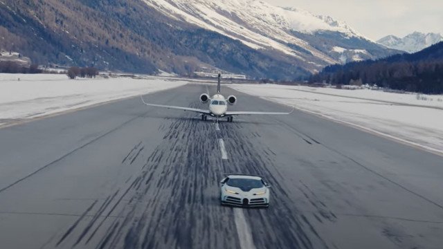 Bugatti comprado por CR7 vs avião. Quem vence?