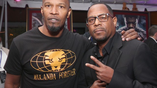 Martin Lawrence fala sobre Jamie Foxx. "As minhas orações vão para ele"