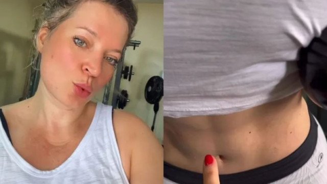 Joice Hasselman exibe barriga definida e rebate: "cadê a abdominoplastia"