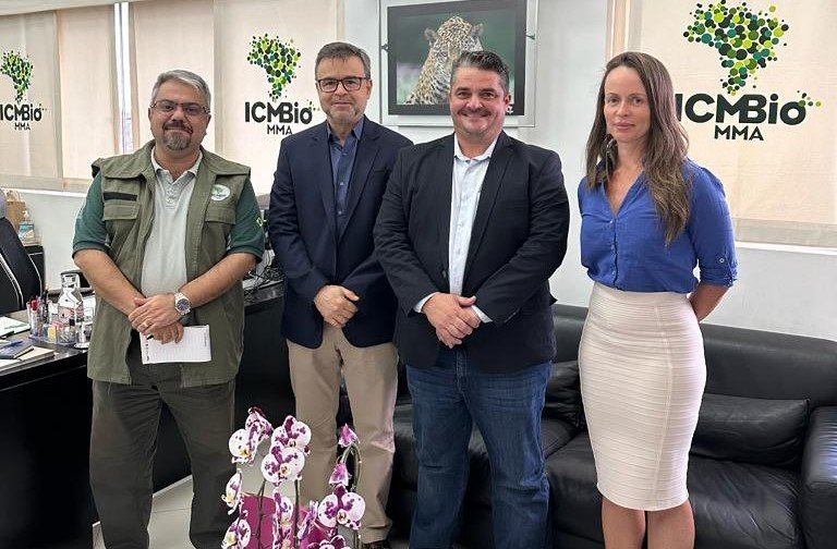 Em Brasília, Prefeito Érico, se reúne com presidente do (ICMBio), Mauro Pires, em busca de soluções para propriedades do Vale do 15