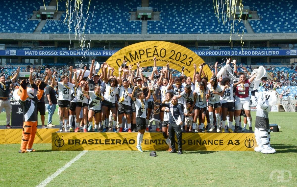 Tigresas do Mixto fazem história e conquistam título do Brasileirão A3 na Arena Pantanal