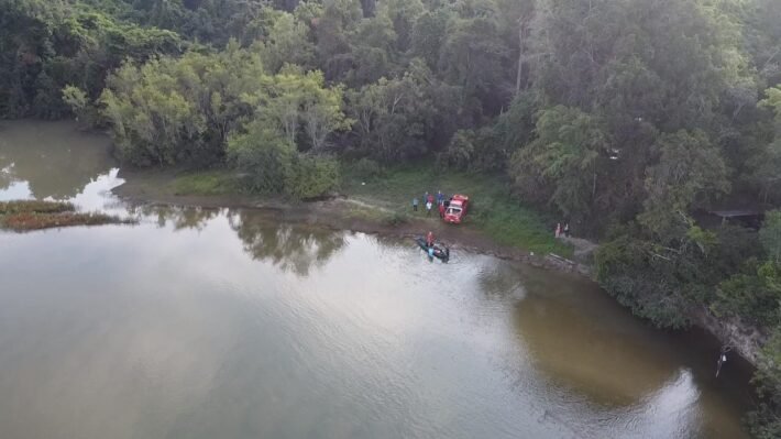 Corpo de homem desaparecido no Rio Braço Norte é localizado