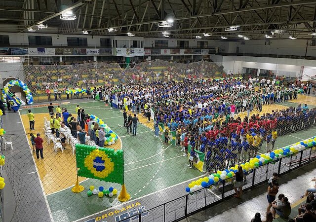 GUARANTÃ DO NORTE CAMPEÃO GERAL do 35º JOGOS ESTUDANTIS VALE DO TELES PIRES com 266 PONTOS