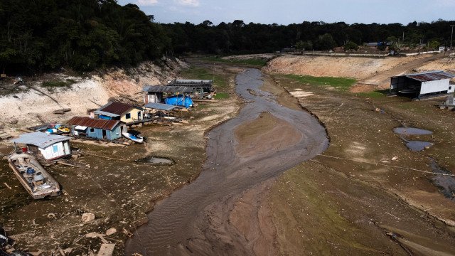 Mudança climática aumentou em 30 vezes chance de seca extrema na amazônia em 2023