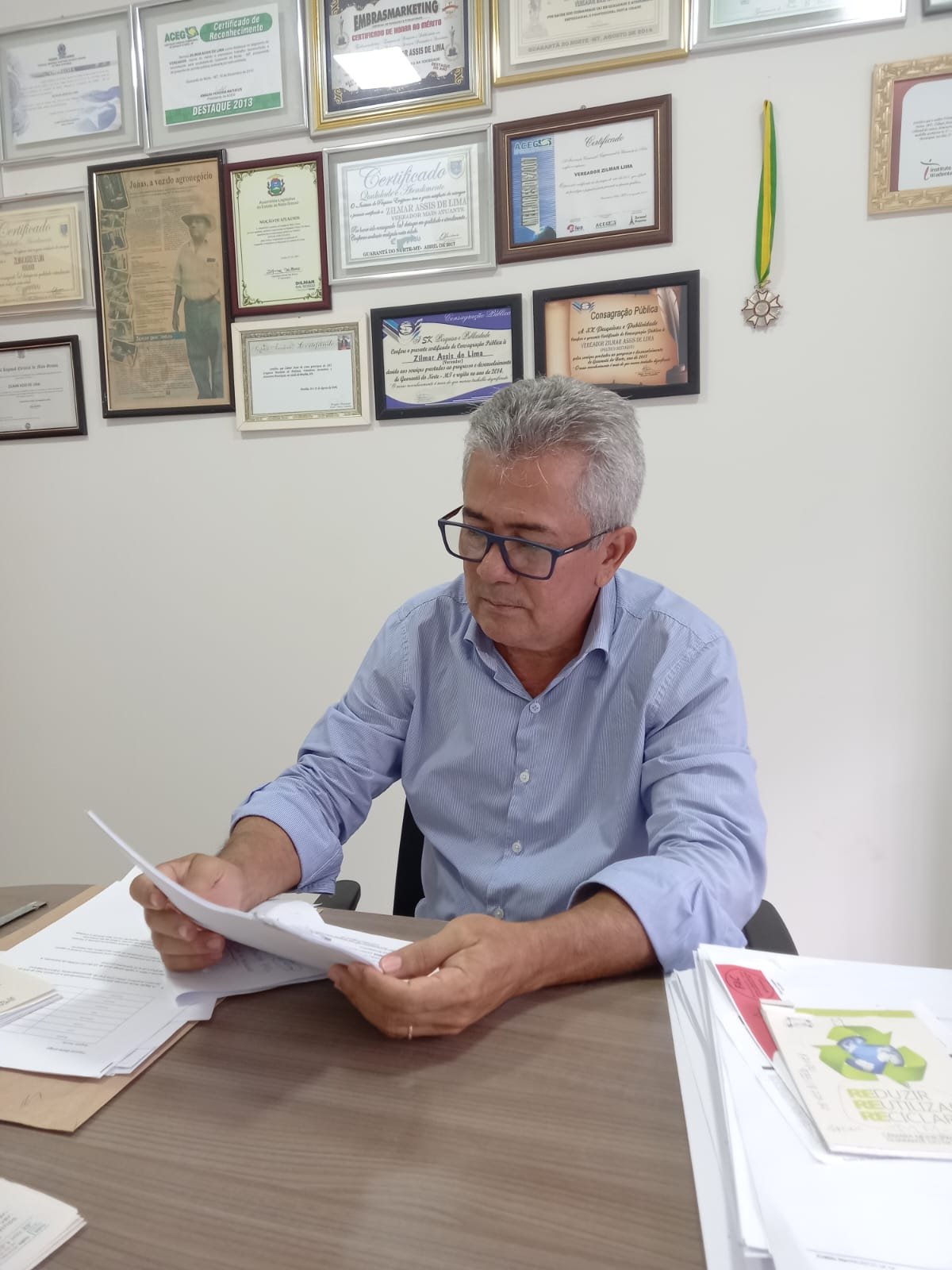 Vereador Zilmar faz indicações para infraestrutura de Guarantã do Norte