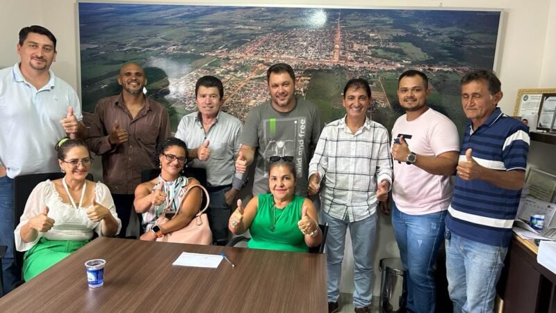 Democracia Cristã  de Guarantã do Norte se reúne com deputado Claudio Senna e Victório Galli