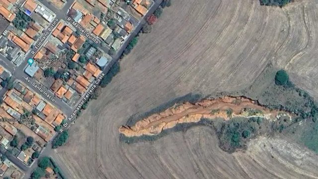 Cratera avança em Lupércio: origem e riscos ainda são investigados