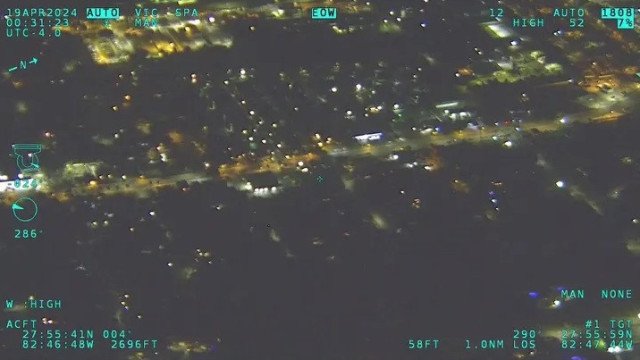 Vídeo. Jovem detido por apontar laser em helicóptero da polícia nos EUA