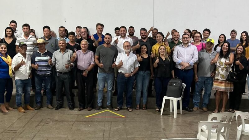 Pré-candidato a prefeito pelo PRD, Valcimar Fuzinato reúne dirigentes partidários e pré-candidatos a vereadores para orientação eleitoral