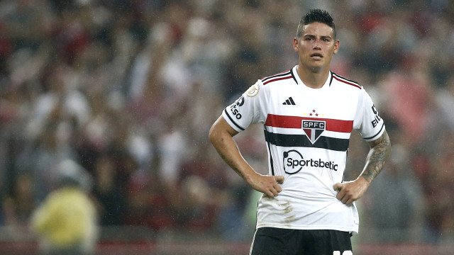 James negocia rescisão com o São Paulo e não se reapresenta ao clube