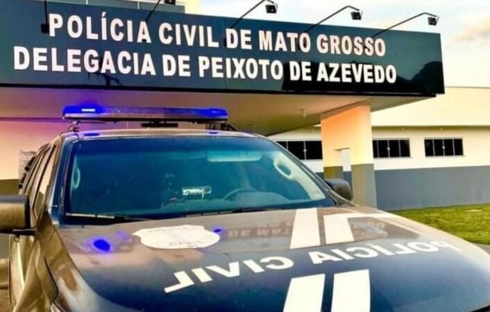 Criminoso com passagens por roubo, homicídio e tentativa de latrocínio é preso pela Polícia Civil em Peixoto de Azevedo