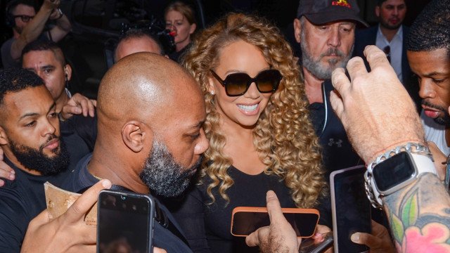 Mariah Carey esbanja simpatia em encontro com fãs em SP: "Maravilhosa"