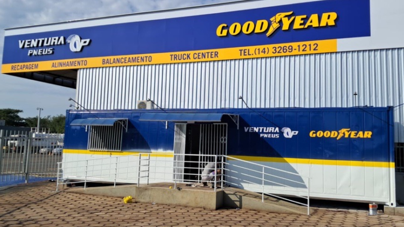 Ventura Pneus e Goodyear inauguram novo Truck Center em Lençóis Paulista